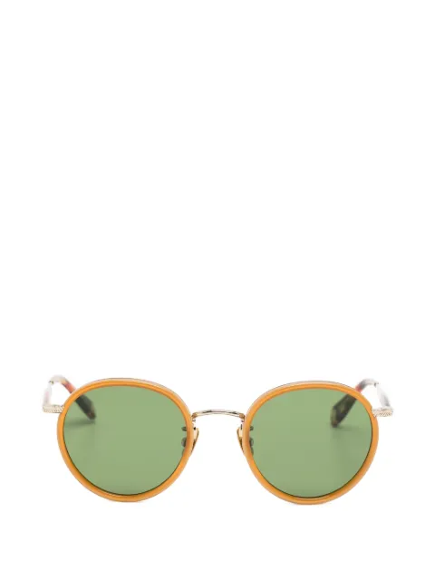 Garrett Leight gafas de sol Wilson X con montura redonda