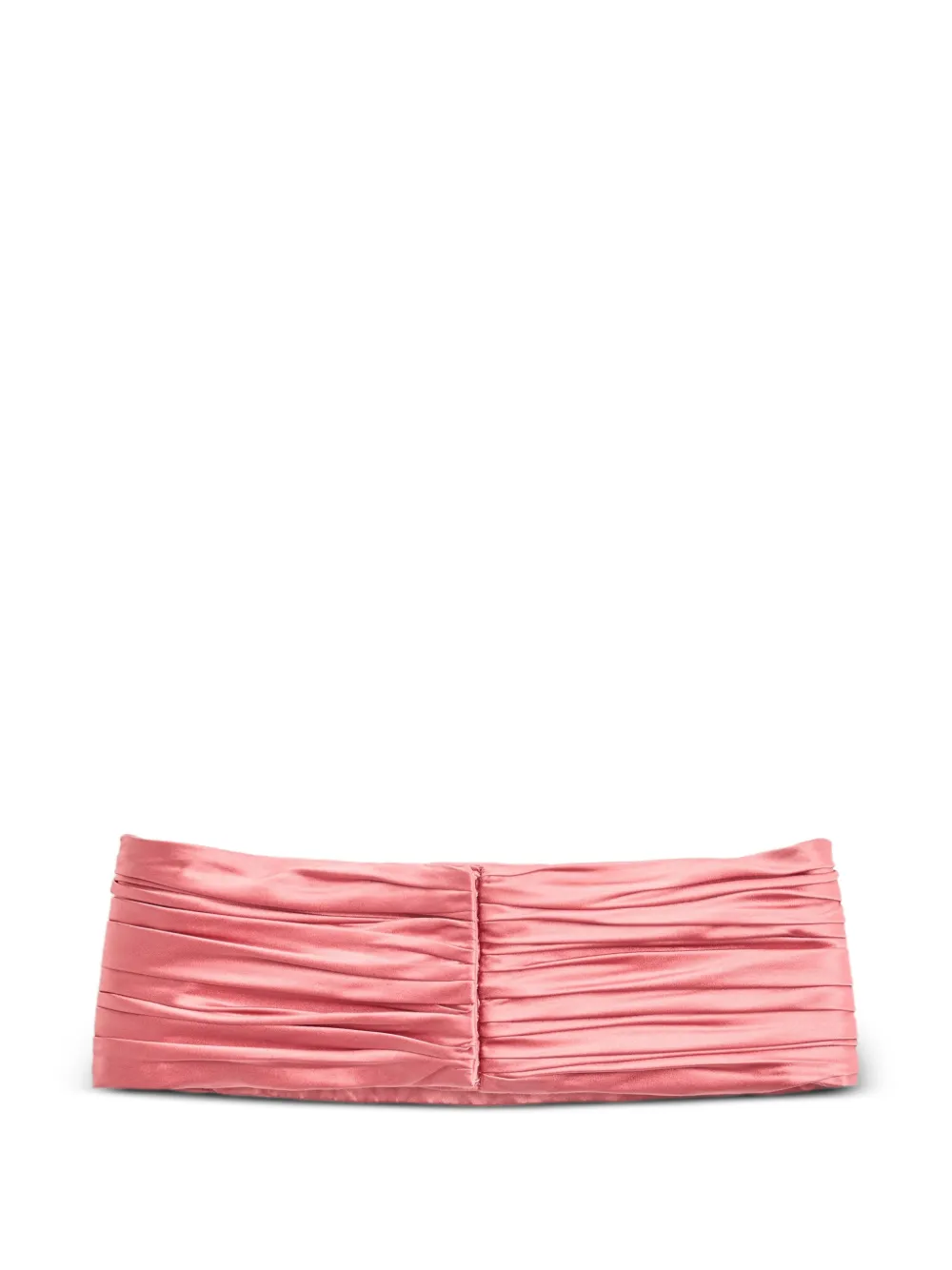 Valentino Garavani Cady riem met ruches Roze