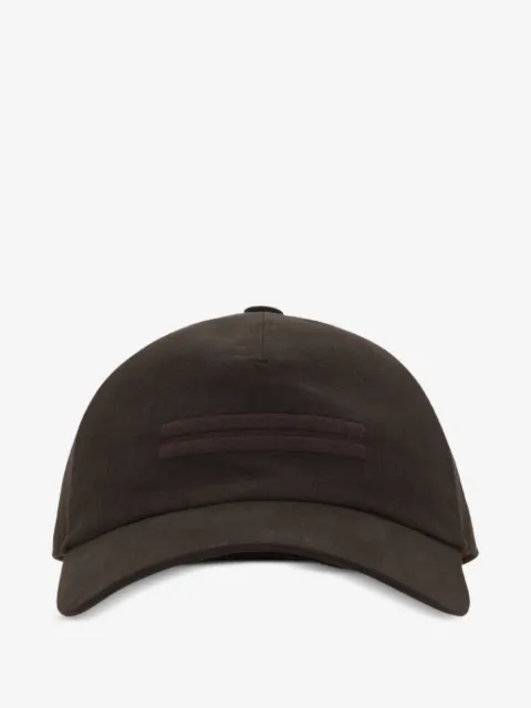 Zegna logo-embroidered cap