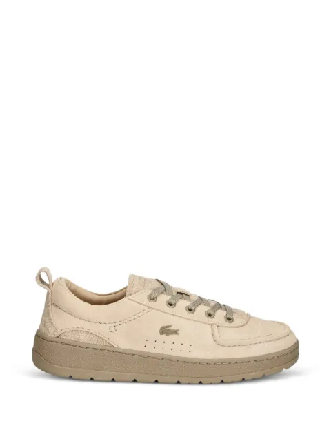 Lacoste zapatillas con placa del logo