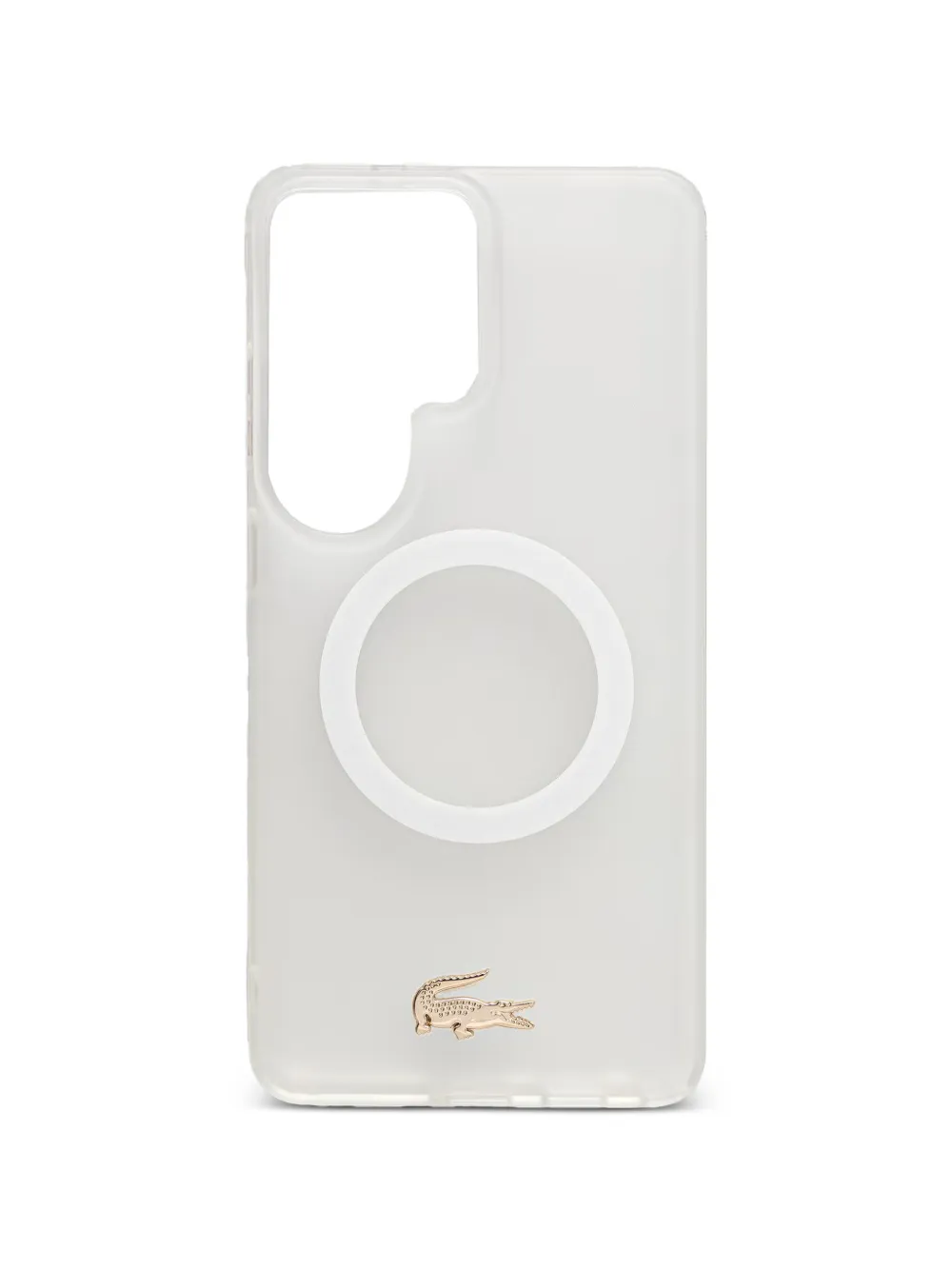 Lacoste logo-plaque Samsung Galaxy S26 Ultra case - Bianco