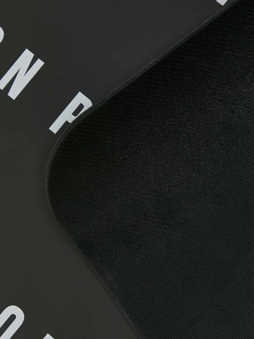 P.E Nation Transcend logoprint yogamat Zwart