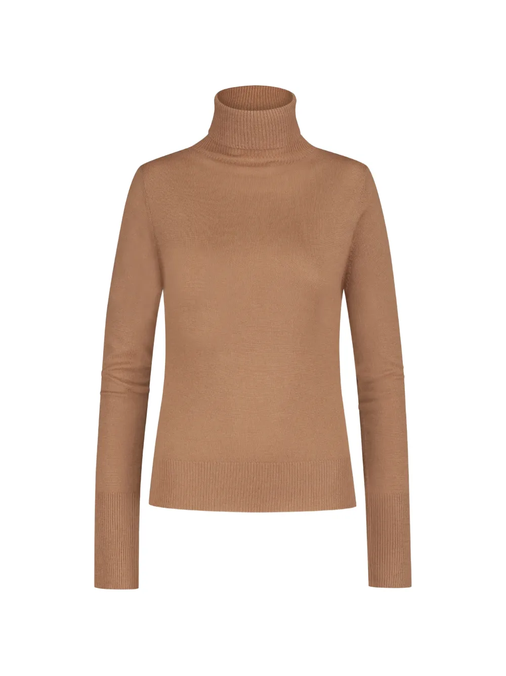 CHAMOIS Fou roll-neck knitted sweater - Braun