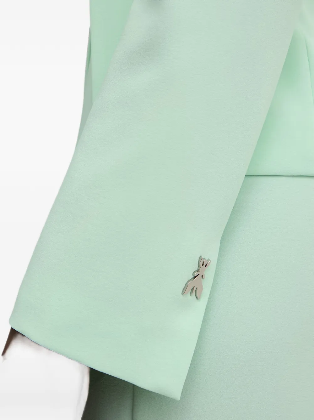 Patrizia Pepe Blazer met sjaalkraag Groen