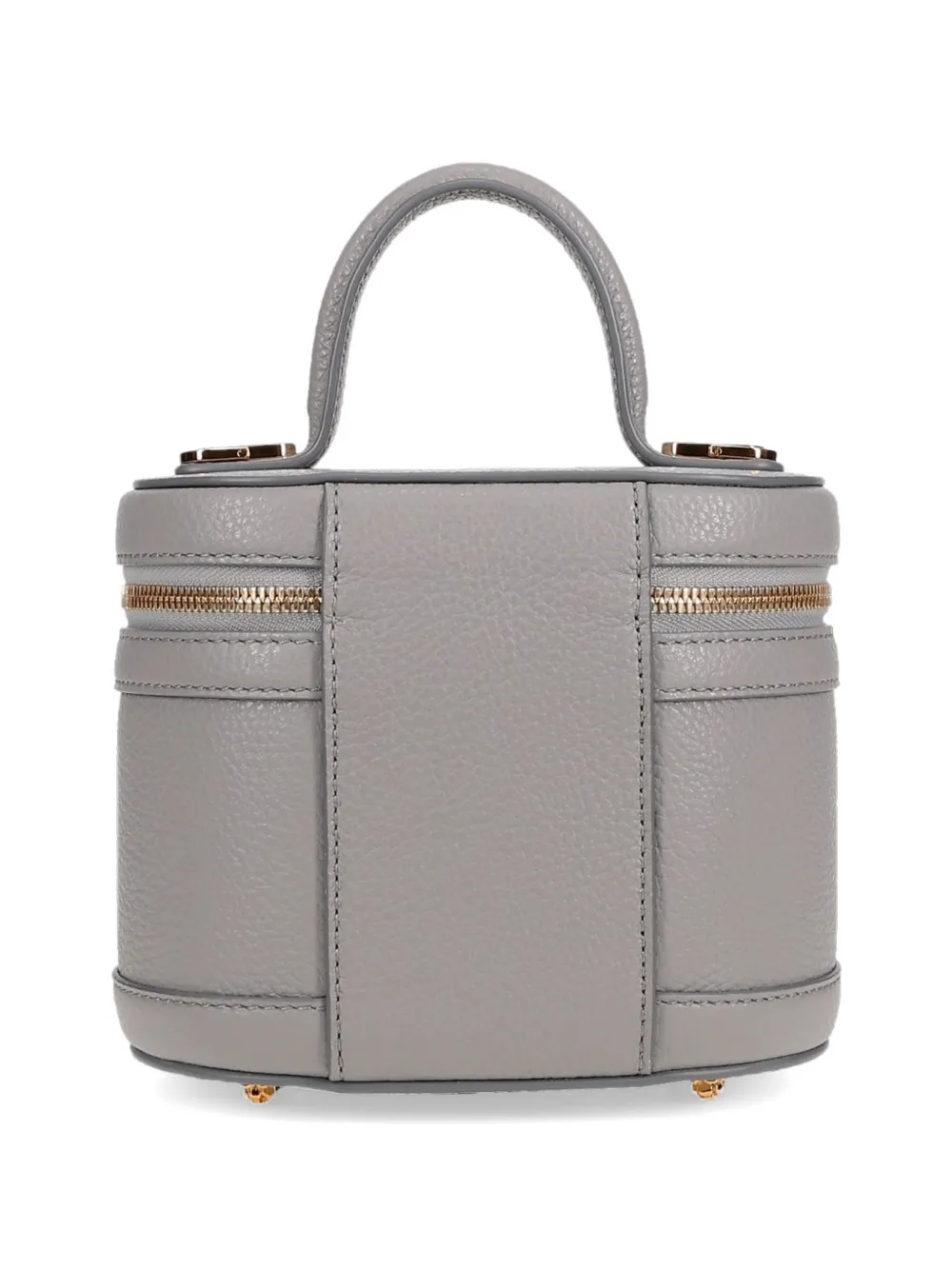 Tyler Ellis Victoria kleine leren shopper Grijs