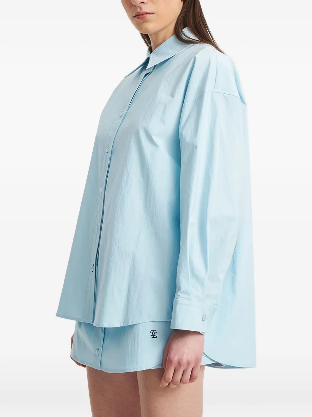 Eleh Camicia Oversize - Blu 