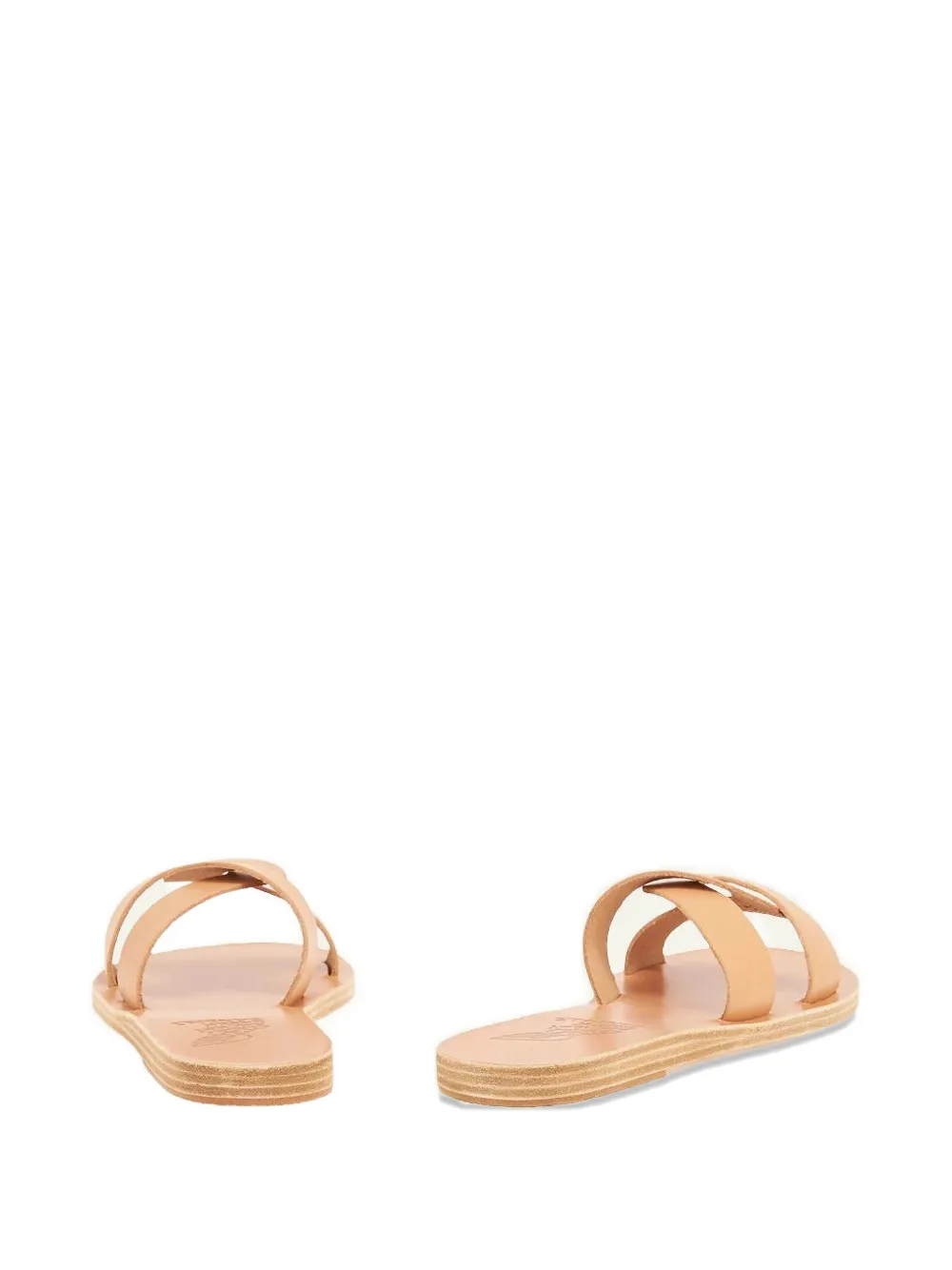 Ancient Greek Sandals Desmos leather sandals Beige