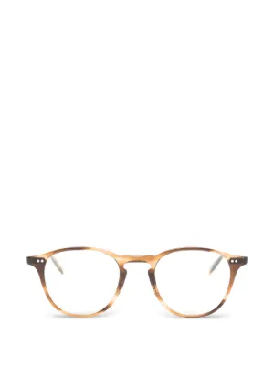 Chloé Eyewear トータスシェル ラウンドメガネフレーム | ブラウン