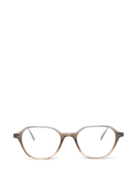 Garrett Leight Galloway geometric-frame glasses