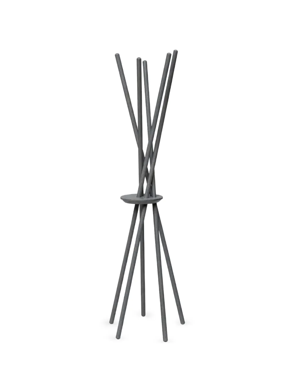 CU I SEEYOU interwoven-spoke coat rack - Grigio