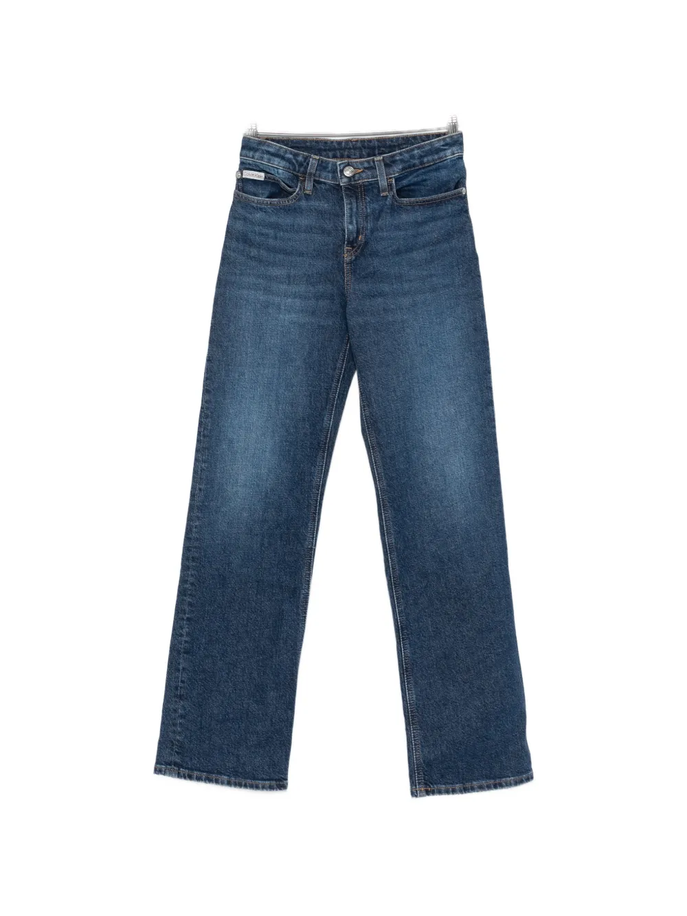 Calvin Klein Kids wide-leg jeans - Blu