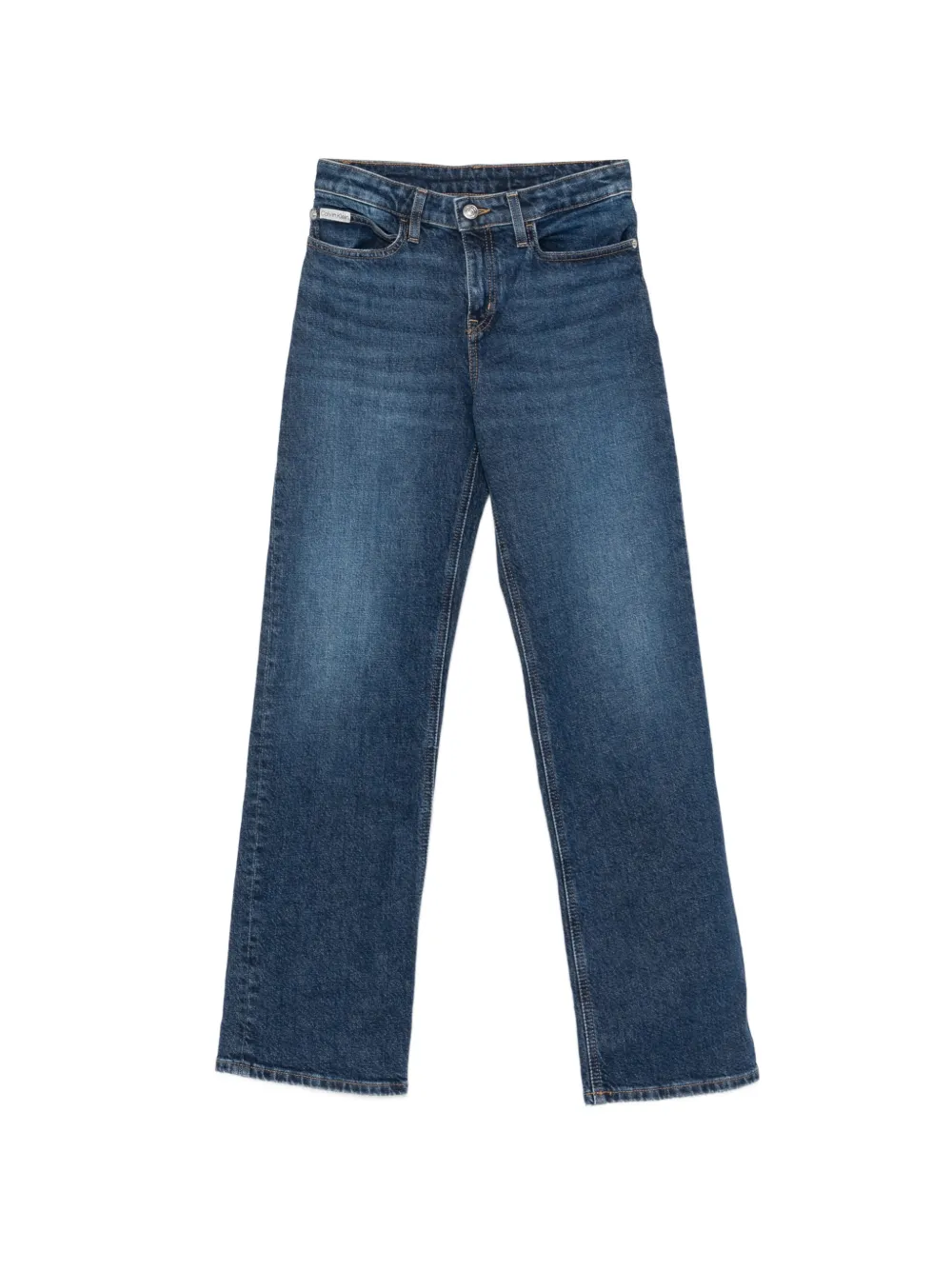 Calvin Klein Kids wide-leg jeans - Blau