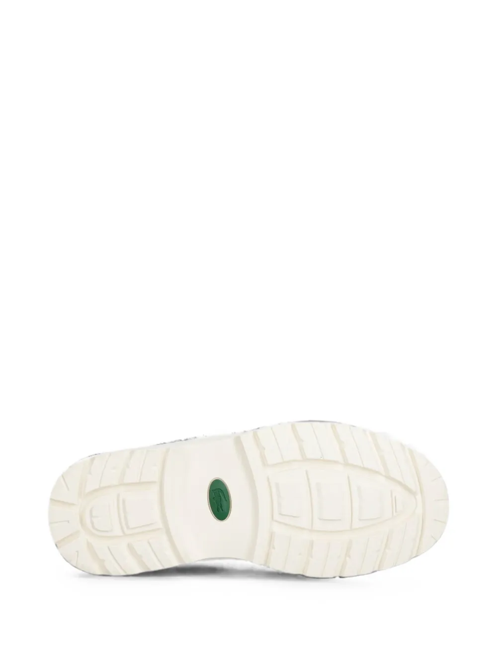 Lacoste suede logo-plaque sneakers Paars