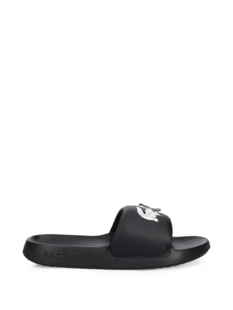 Lacoste logo-patch slides