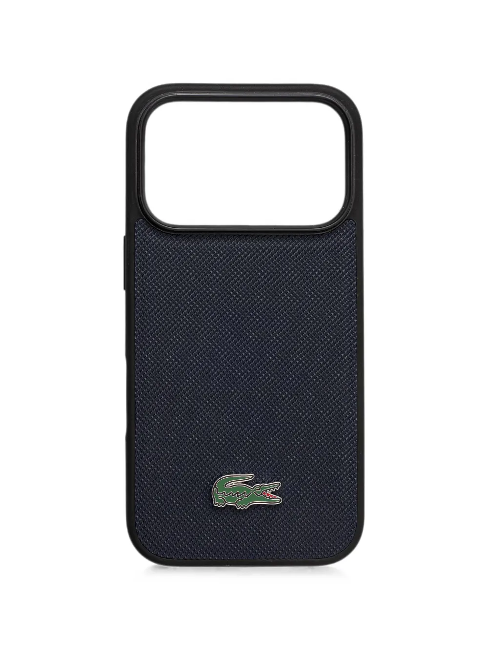 Lacoste logo-plaque iPhone 17 Pro case - Blu