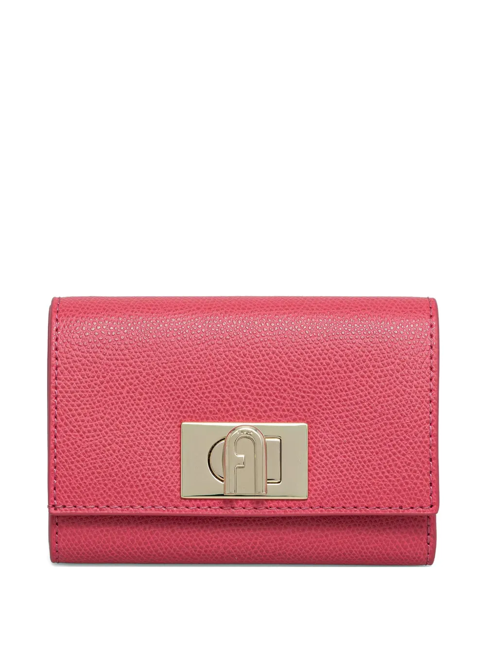 Furla logo-plaque wallet - Rosa