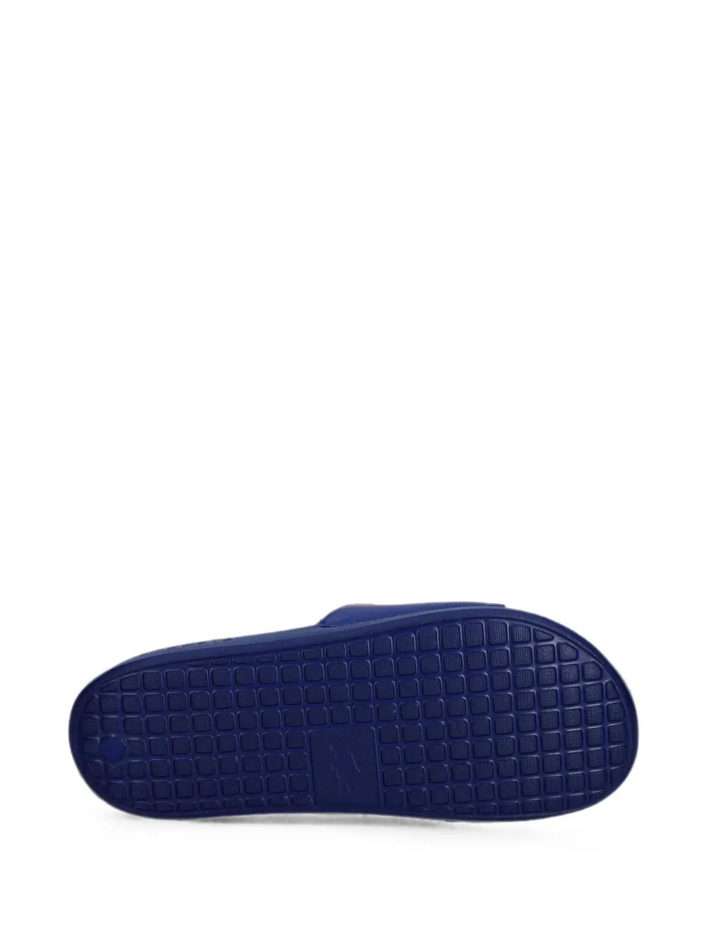 Lacoste Slippers met logoprint Blauw