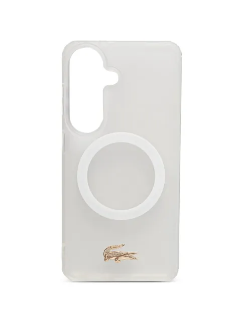 Lacoste funda para teléfono Samsung Galaxy S26 con placa del logo