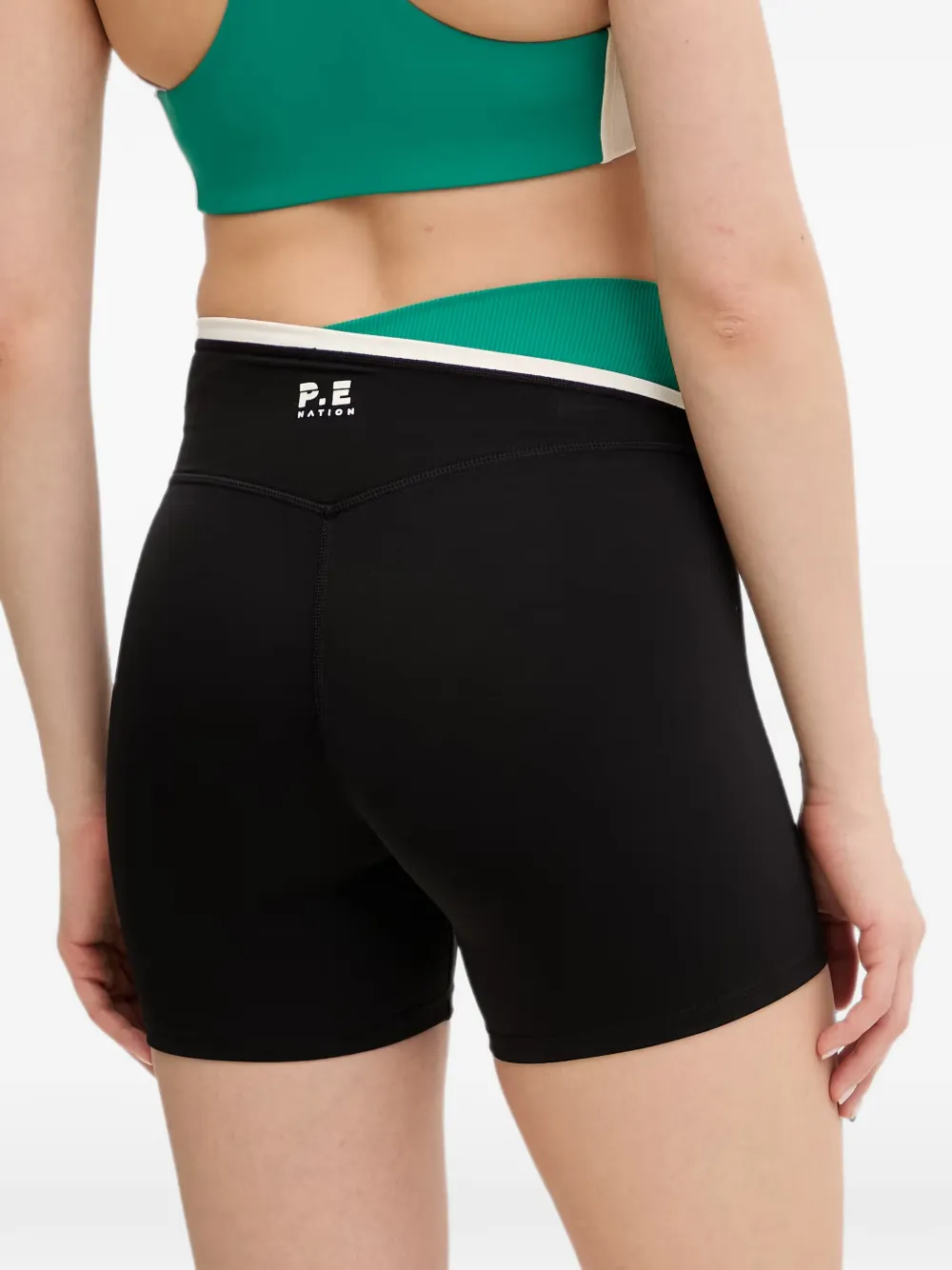 P.E Nation Status 5 Inch fietsshorts Zwart