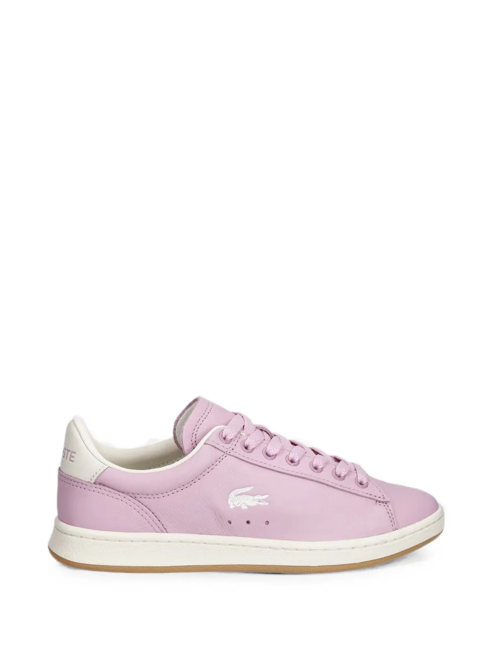 Lacoste logo-embroidered sneakers - Rosa