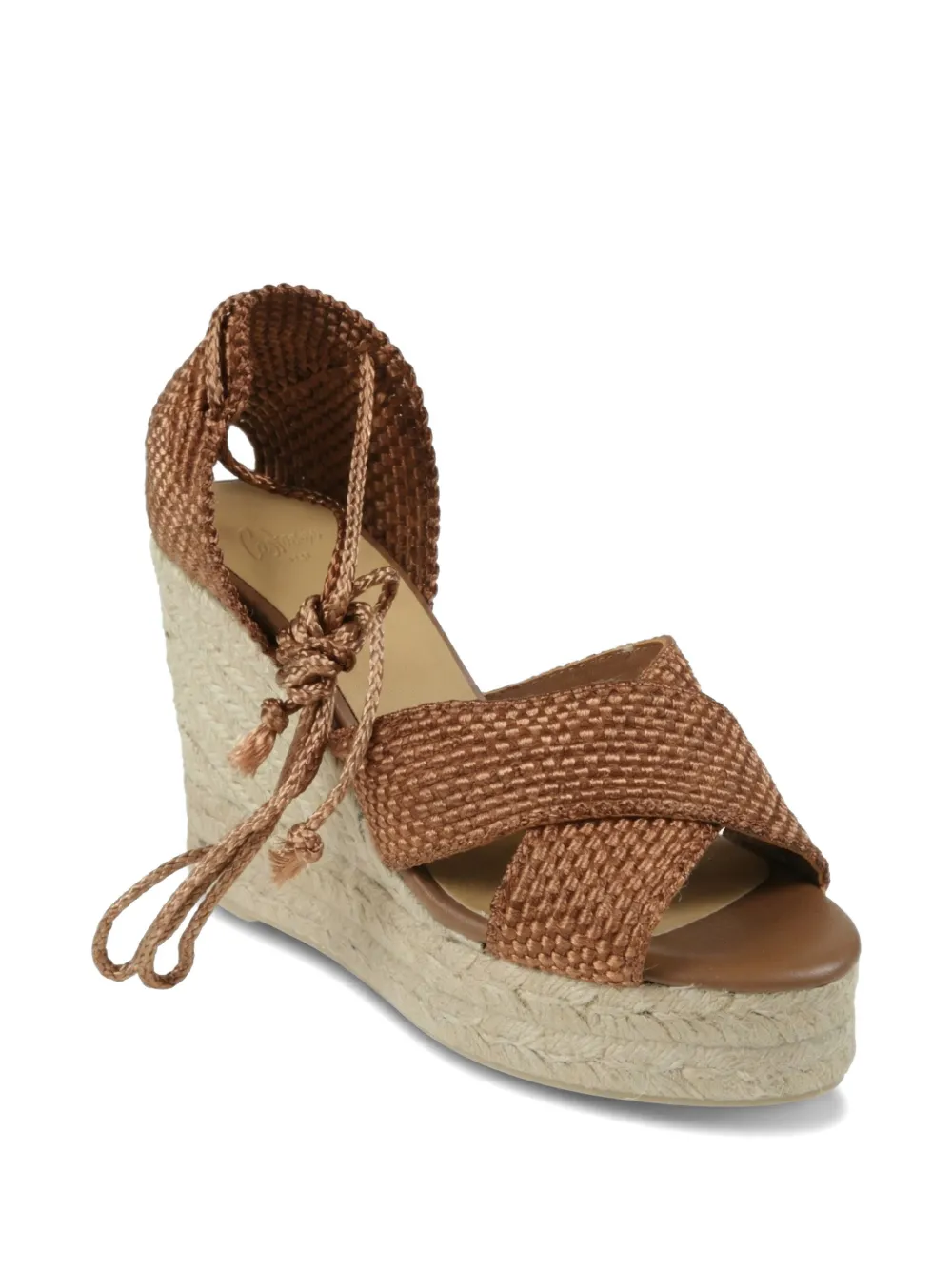 Castañer Becca gevlochten espadrilles Bruin