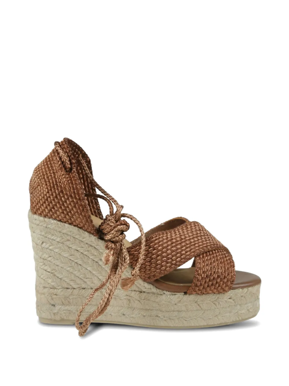 Castañer Becca gevlochten espadrilles Bruin