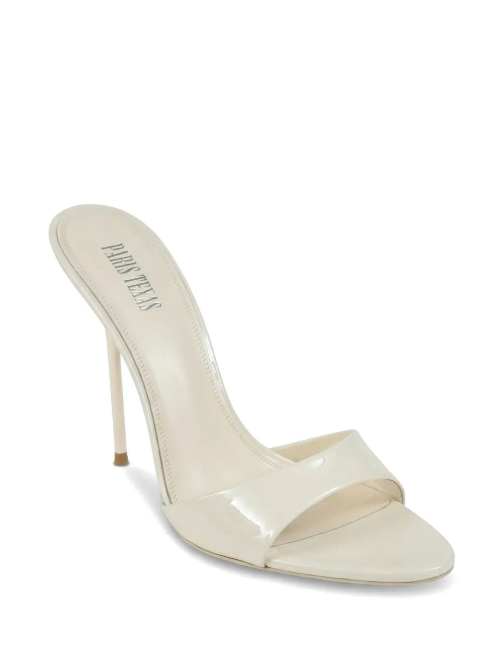 Paris Texas Lidia round-toe sandals Beige