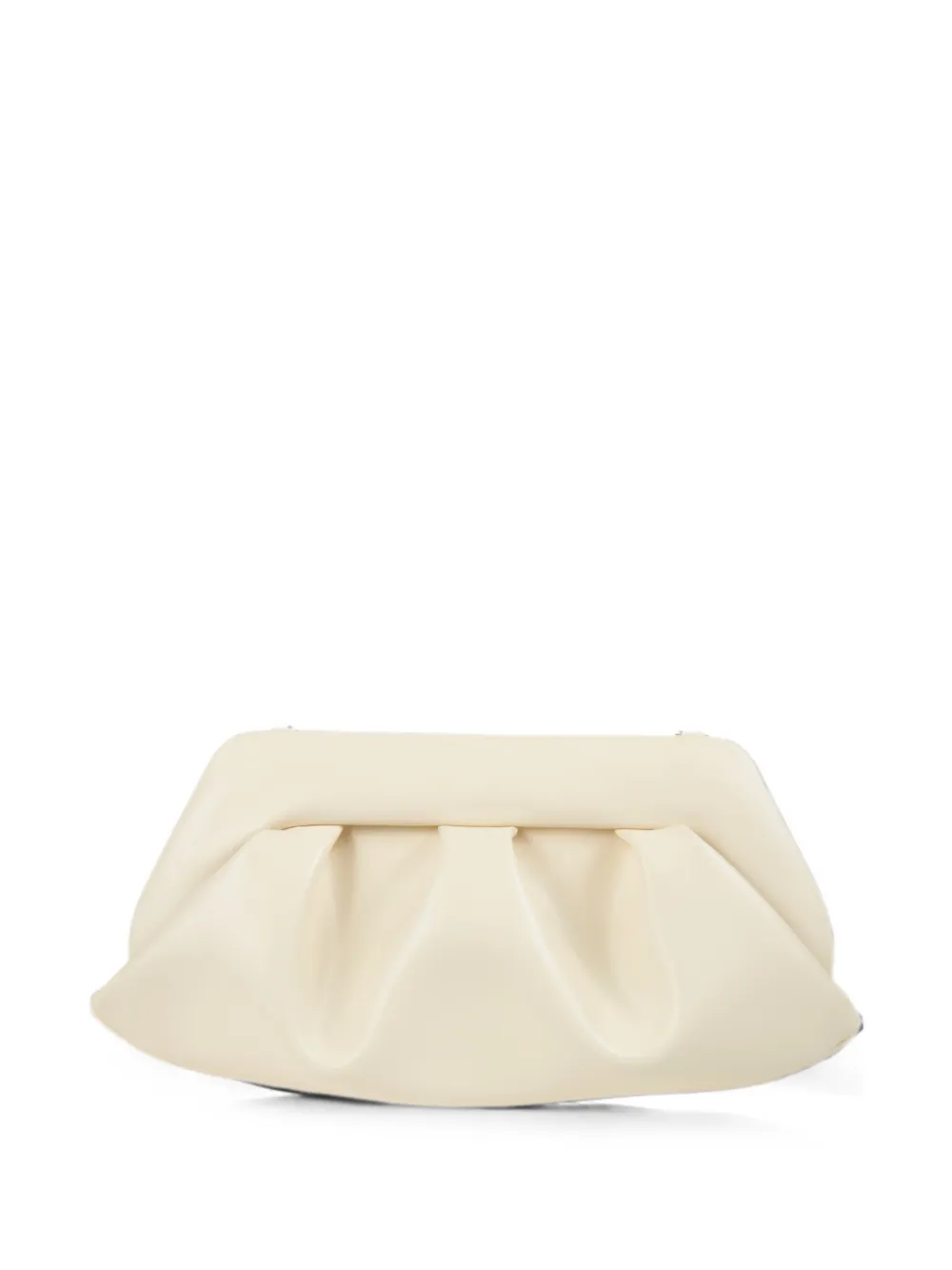 Themoirè Bios pleated clutch bag - Toni neutri