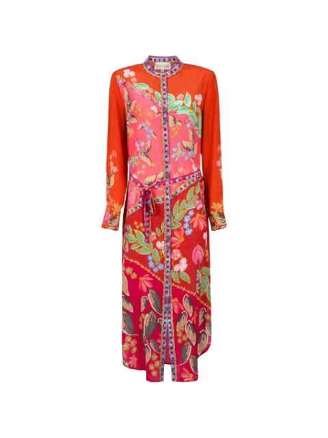 Saloni Molly D floral-print maxi dress