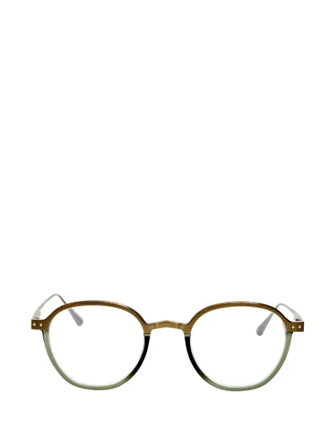 Linda Farrow round-frame glasses