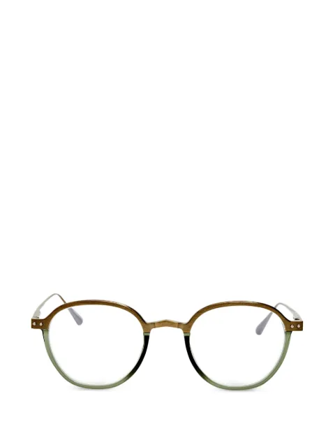 Linda Farrow round-frame glasses