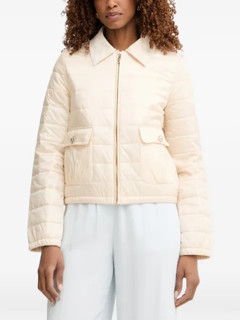 TWINSET quilted zip-up jacket