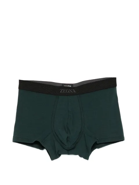 Zegna bragas con logo en la cintura