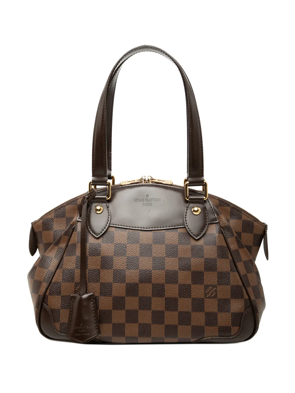 Louis Vuitton Pre-Owned 2011 Damier Ebene Verona PM satchel - Marrone