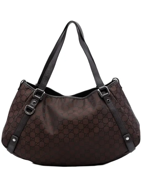 Gucci Pre-Owned 2016-2025 GG Nylon Abbey D Ring tote bag