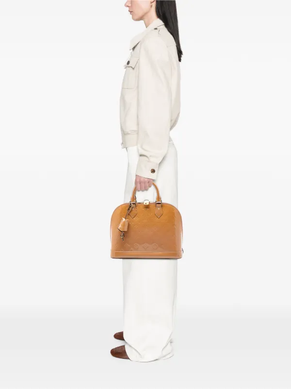 Louis Vuitton Pre-Owned 2013 モノグラム ヴェルニ アルマ PM