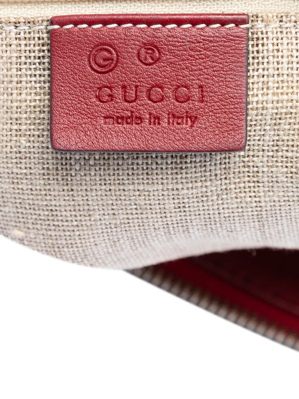 Gucci Pre-Owned 2016-2026 Large Microguccissima Dome Satchel | Red