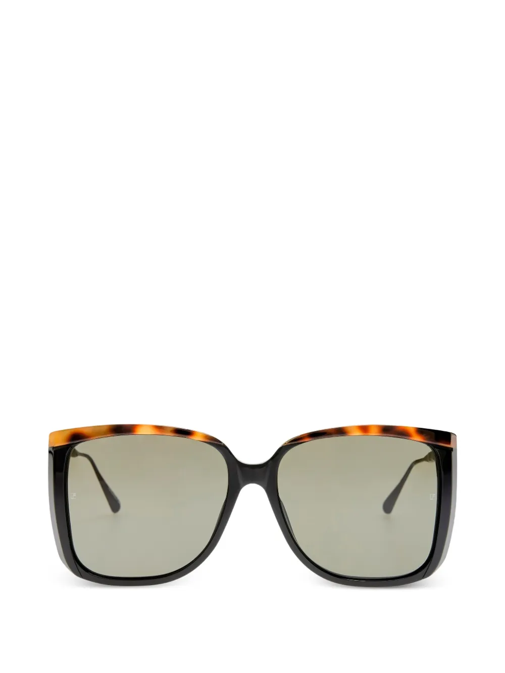 Linda Farrow square-frame sunglasses - Nero