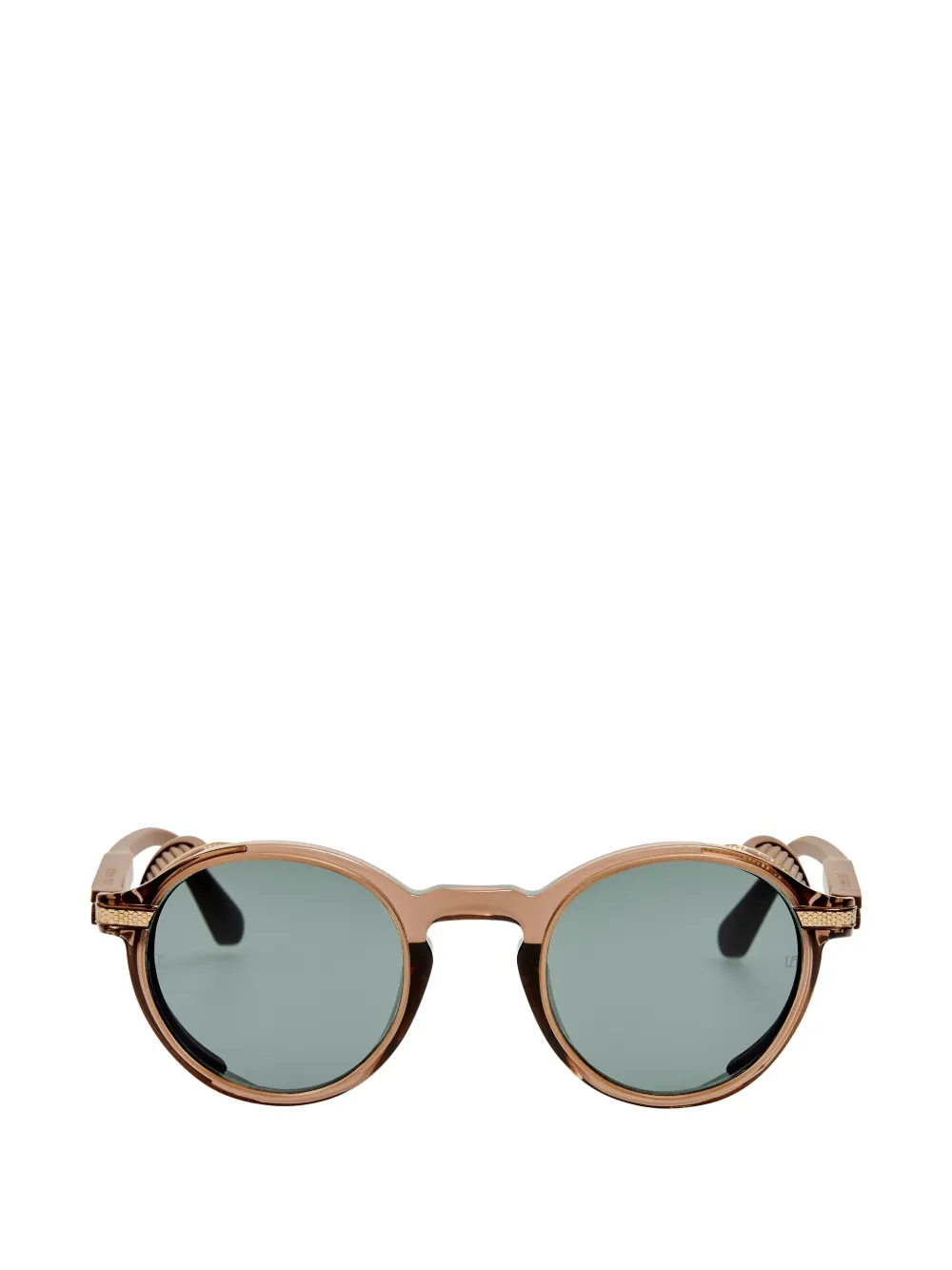Linda Farrow round-frame sunglasses - Toni neutri