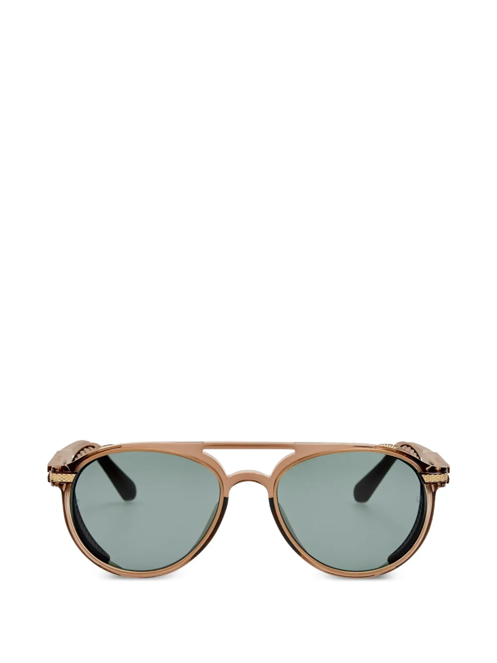Linda Farrow pilot-frame sunglasses - Toni neutri