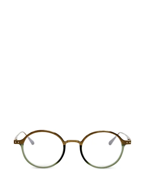 Linda Farrow round-frame glasses
