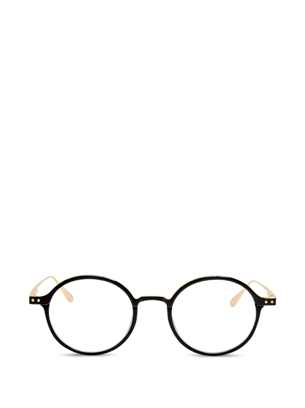 Linda Farrow round-frame glasses - Nero