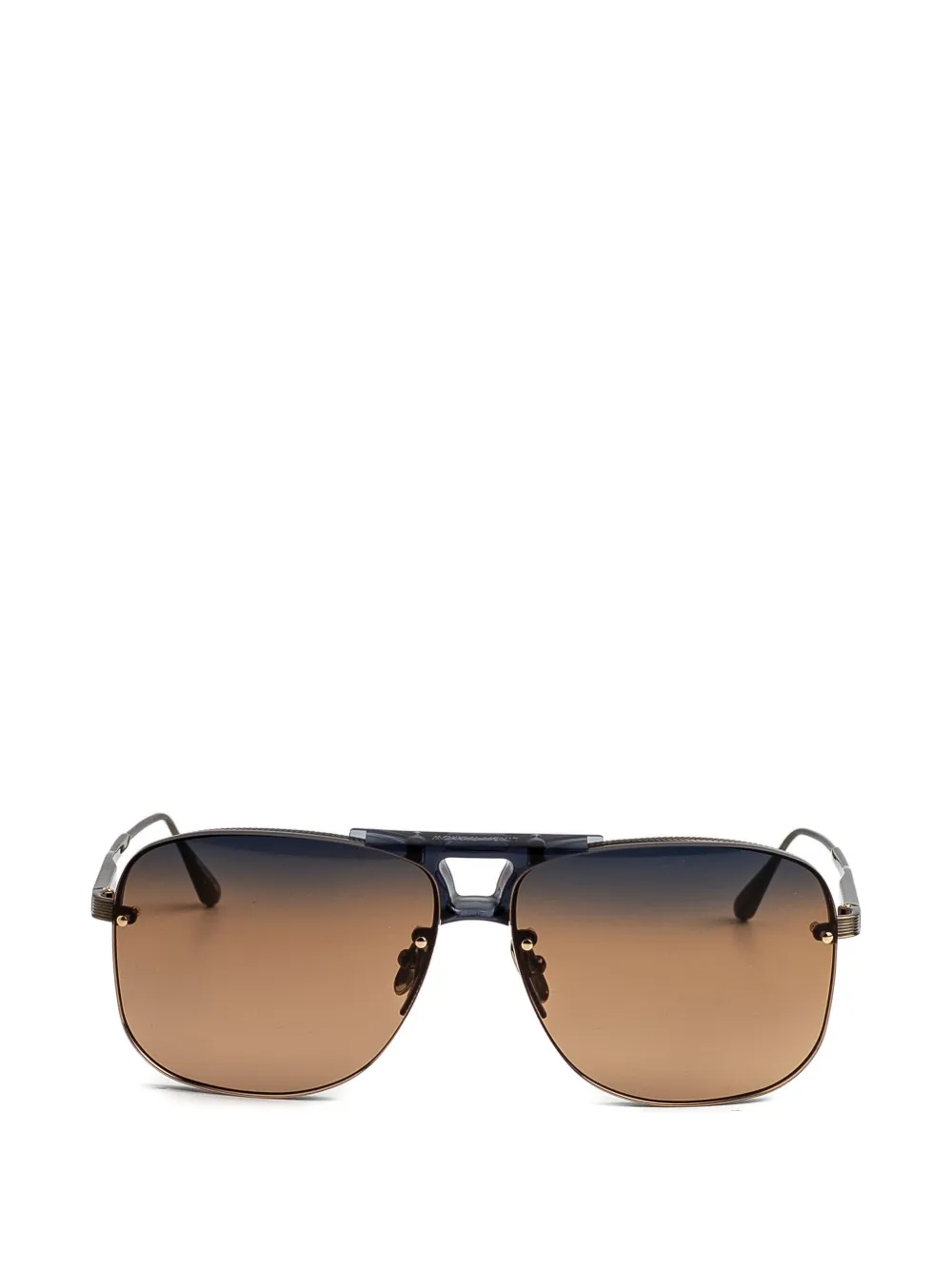 Linda Farrow pilot-frame sunglasses - Marrone