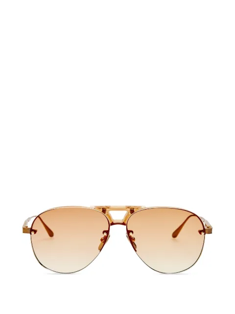 Linda Farrow pilot-frame sunglasses