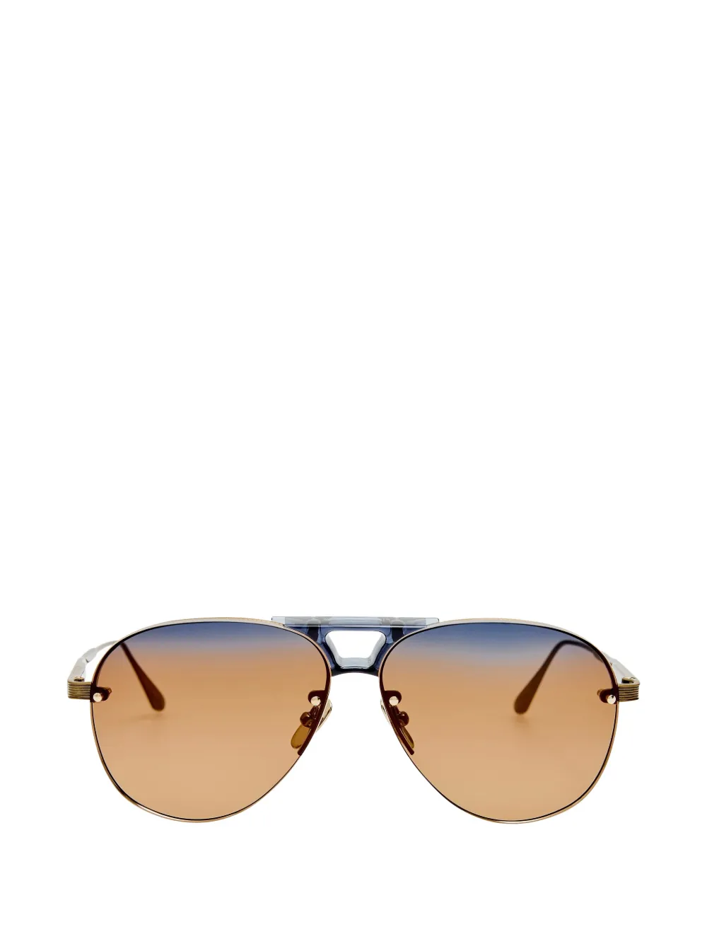 Linda Farrow pilot-frame sunglasses - Oro