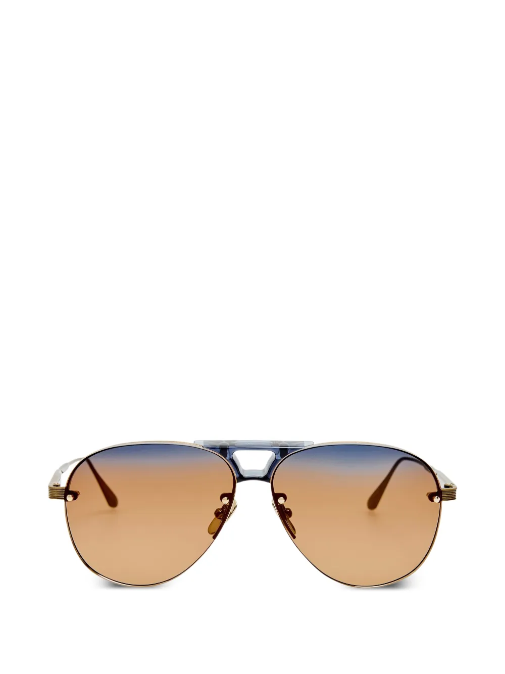 Linda Farrow pilot-frame sunglasses - Oro