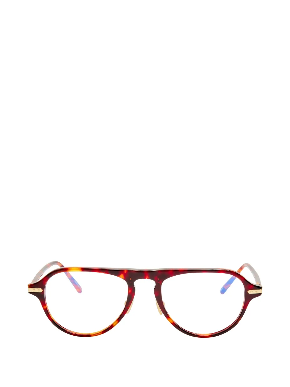 Linda Farrow pilot-frame sunglasses - Marrone