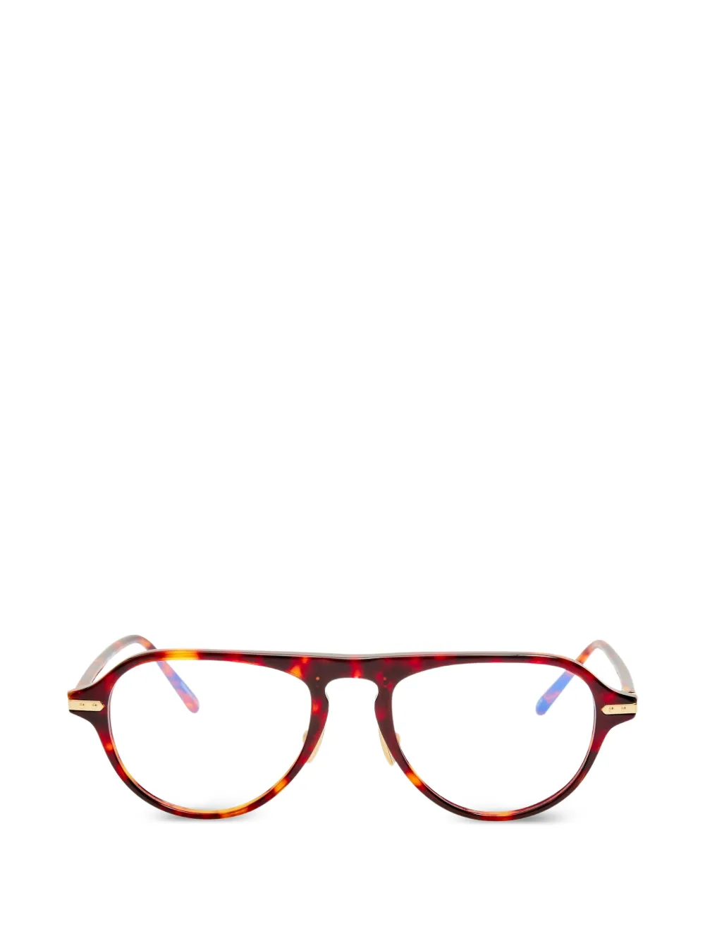 Linda Farrow pilot-frame sunglasses - Marrone