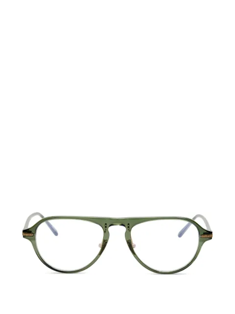 Linda Farrow pilot-frame glasses