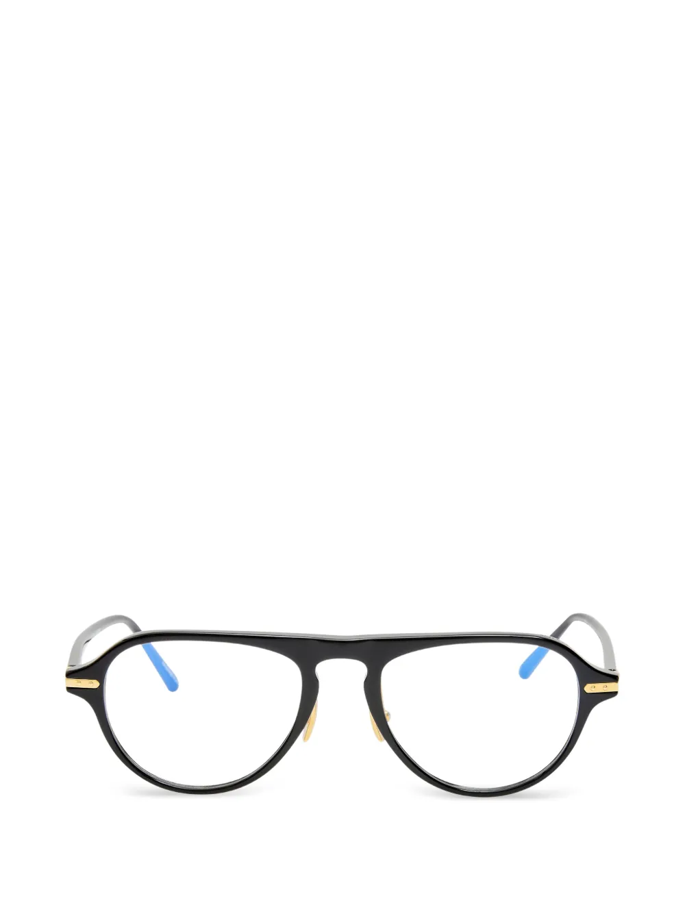 Linda Farrow pilot-frame glasses - Nero